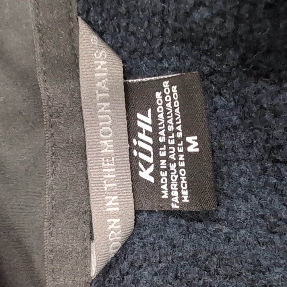 Kuhl Sweater Sweatshirt Pullover, 1/4 Zip, Men's Medium - Picture 13 of 14